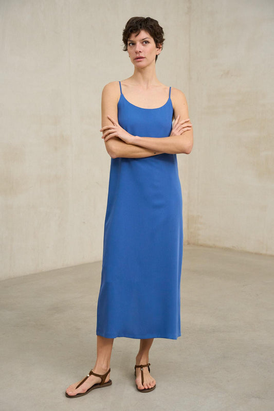 Vestido Maëlle azul